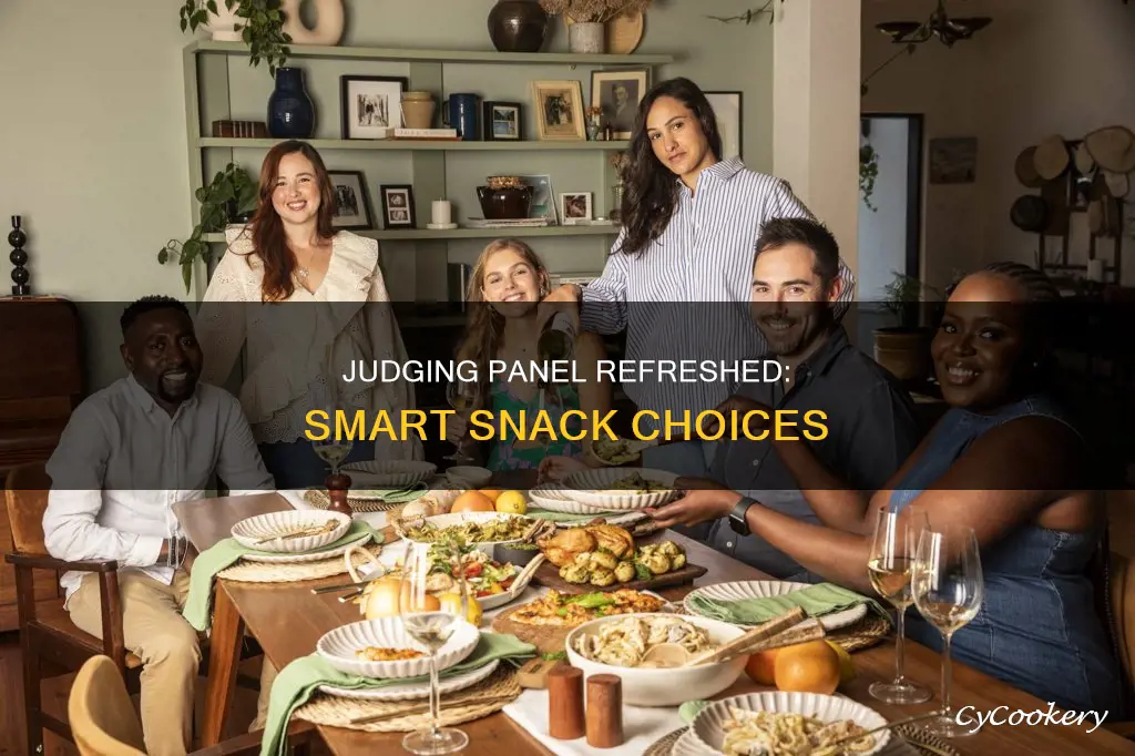 what refreshments can I have for a judging pane