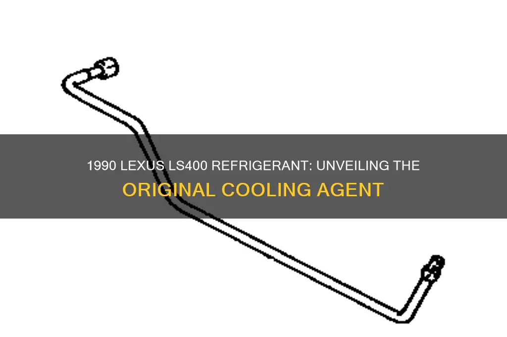 what refrigerant did lexus 1990 ls400 use
