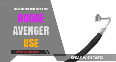 2008 Dodge Avenger Refrigerant Type: A Comprehensive Guide