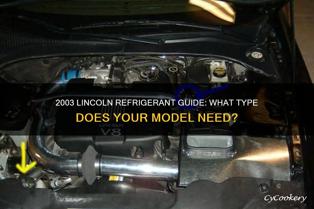 what refrigerant does a 2003 lincoln require