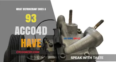 1993 Honda Accord Refrigerant Type: Identifying the Correct AC Gas
