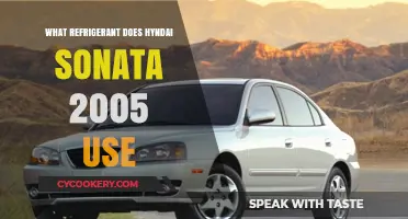 Hyundai Sonata 2005 Refrigerant Type: A Comprehensive Guide