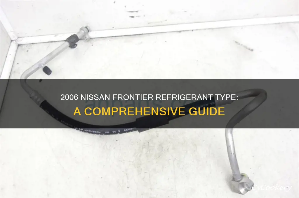 what refrigerant does my 2006 nissan frontier