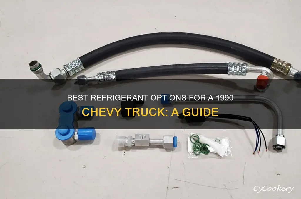 what refrigerant for a 1990 chev truck