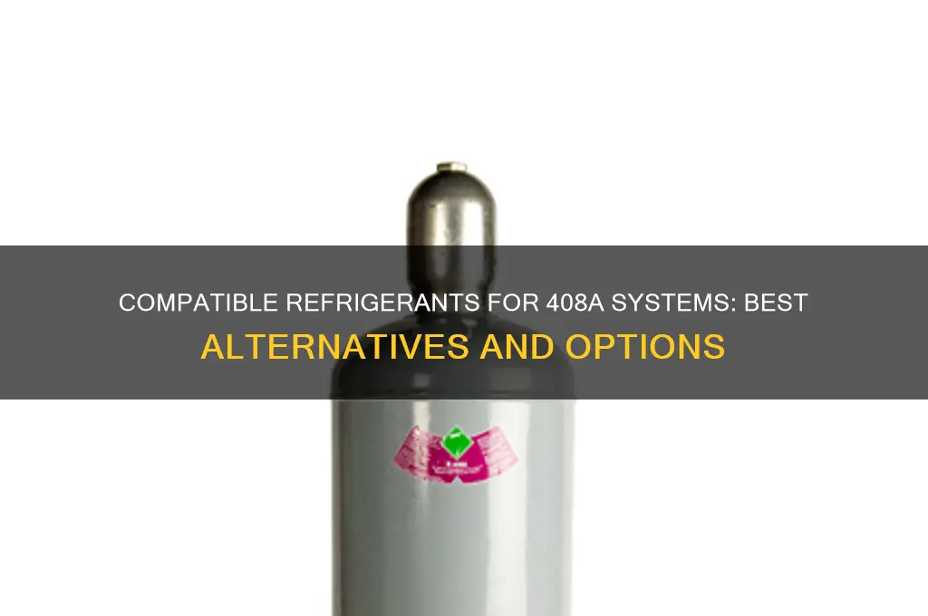 what refrigerant is compatible with 408 a