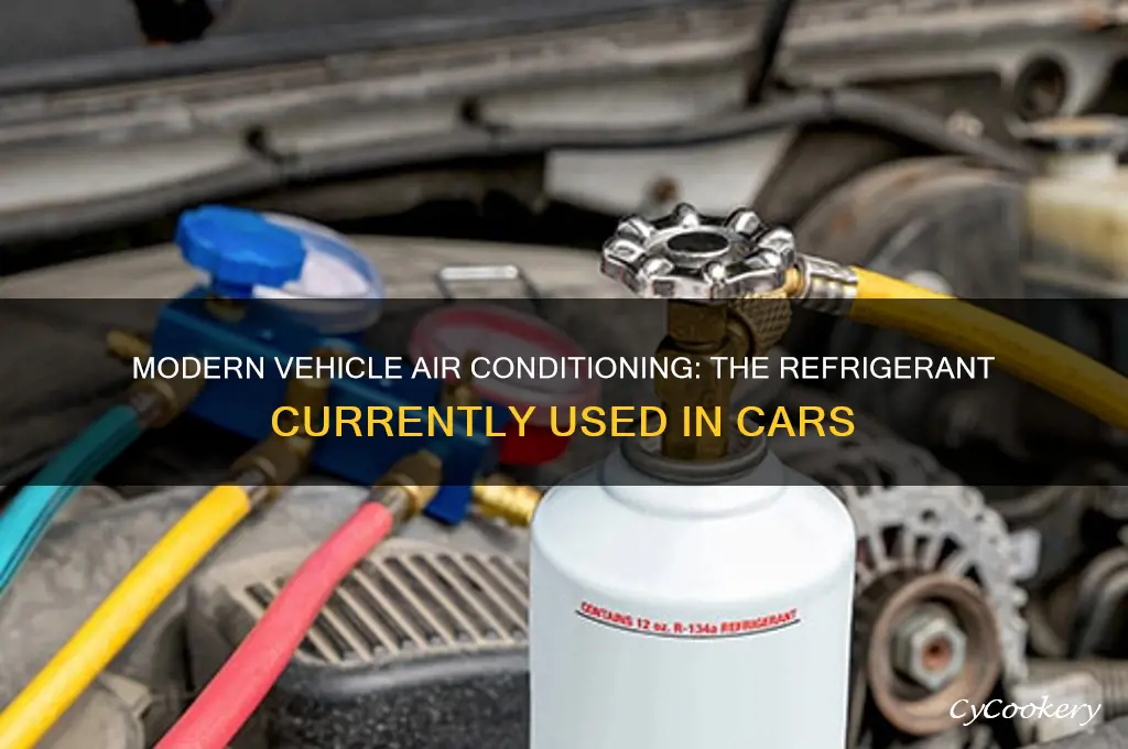 what refrigerant is currently use in vehicles