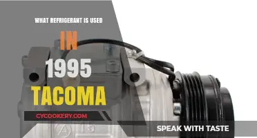1995 Toyota Tacoma Refrigerant Type: R-134a or R-12?