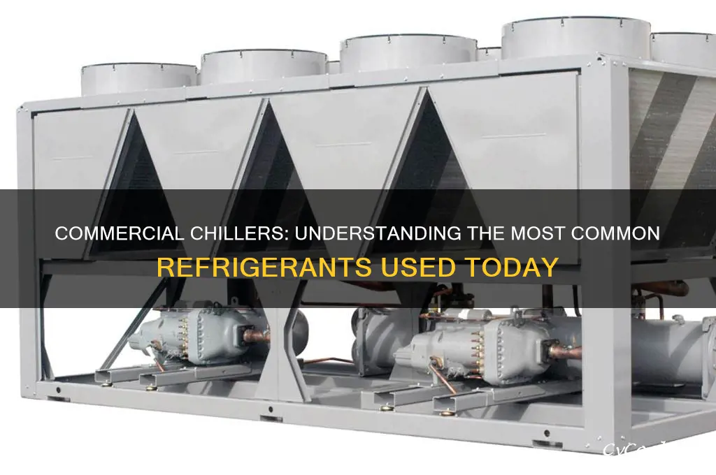 what refrigerant is used in commercial chillers