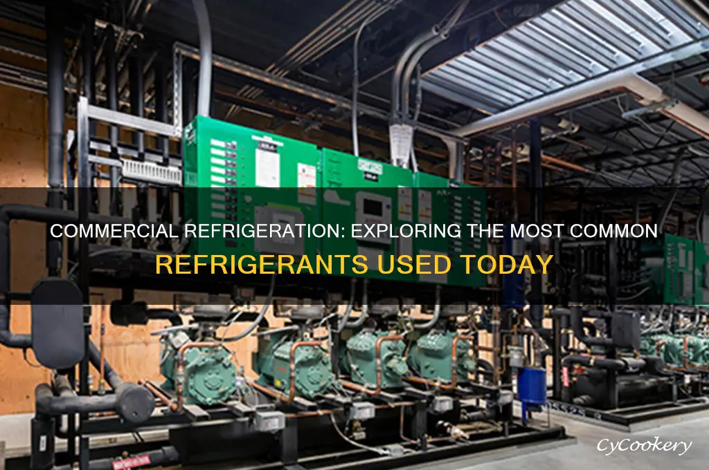 what refrigerant is used in commercial refrigeration