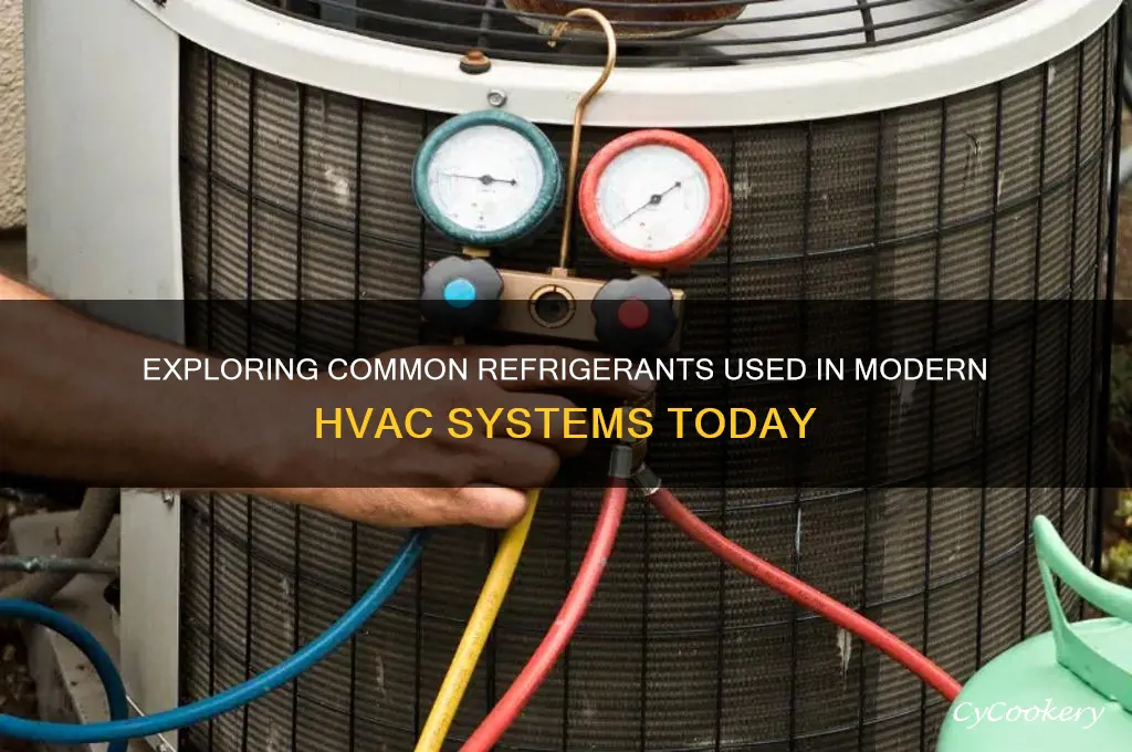 what refrigerant is used in hvac systems