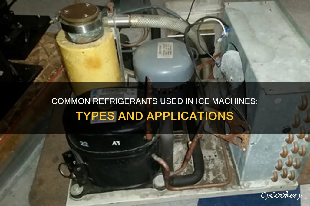 what refrigerant is used in ice machines