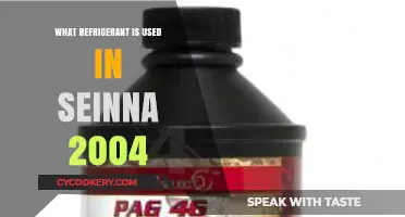 2004 Sienna Refrigerant: Identifying the Correct Type for Your Vehicle