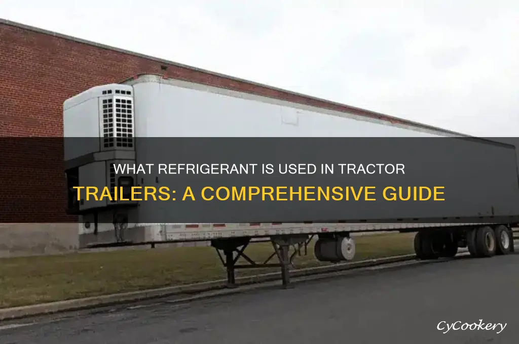 what refrigerant is used in tractor trailers
