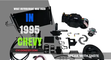 1995 Chevy Refrigerant: Uncovering the Cooling Agent Used in Classic Models