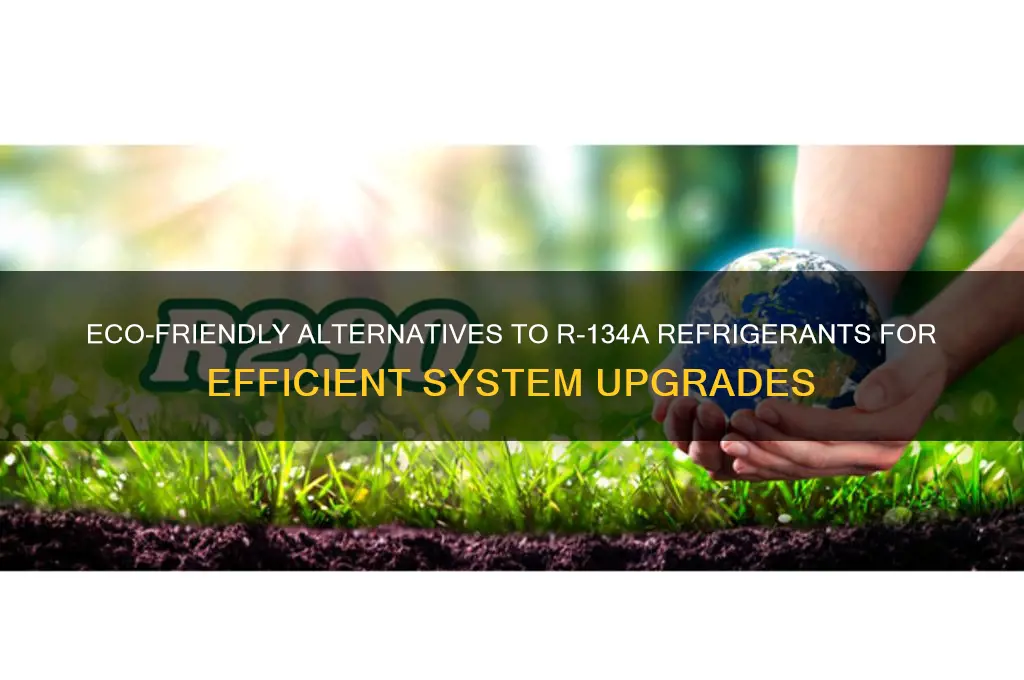 what refrigerantes can replace in a system usin 134a