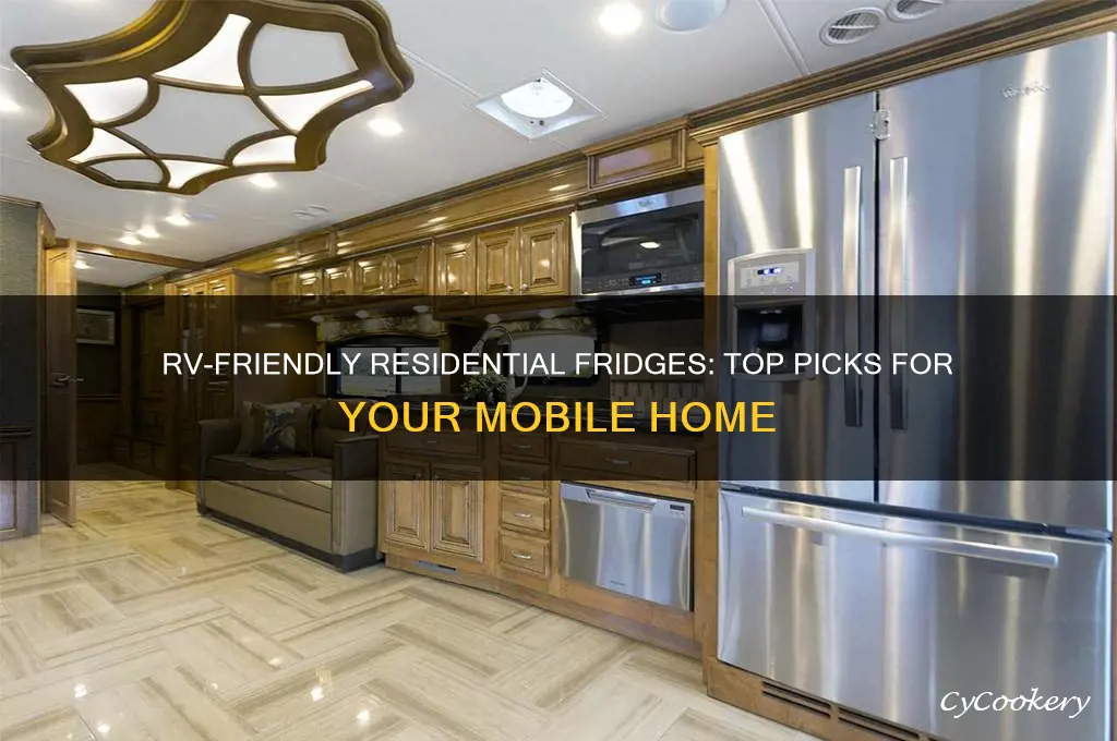 what residential refrigerators can be used in a rv