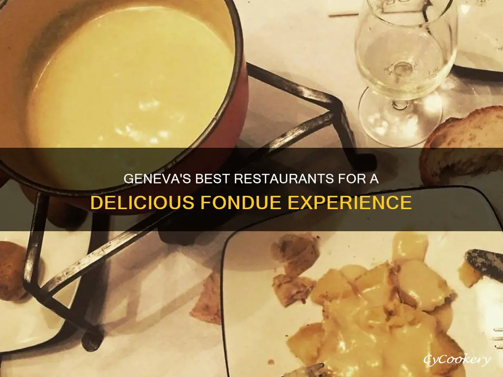 what restaurant can you eat fondue genava