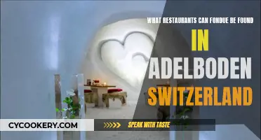 Fondue in Adelboden: Where to Find This Swiss Delicacy