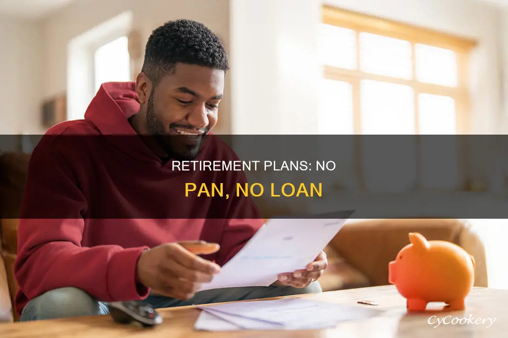 what retirement plans can not have pan loans