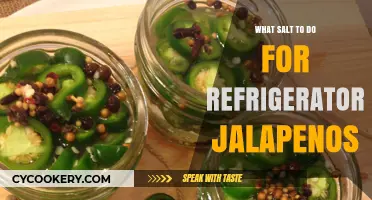 Perfect Pickling Salt for Refrigerator Jalapeños: A Spicy Guide