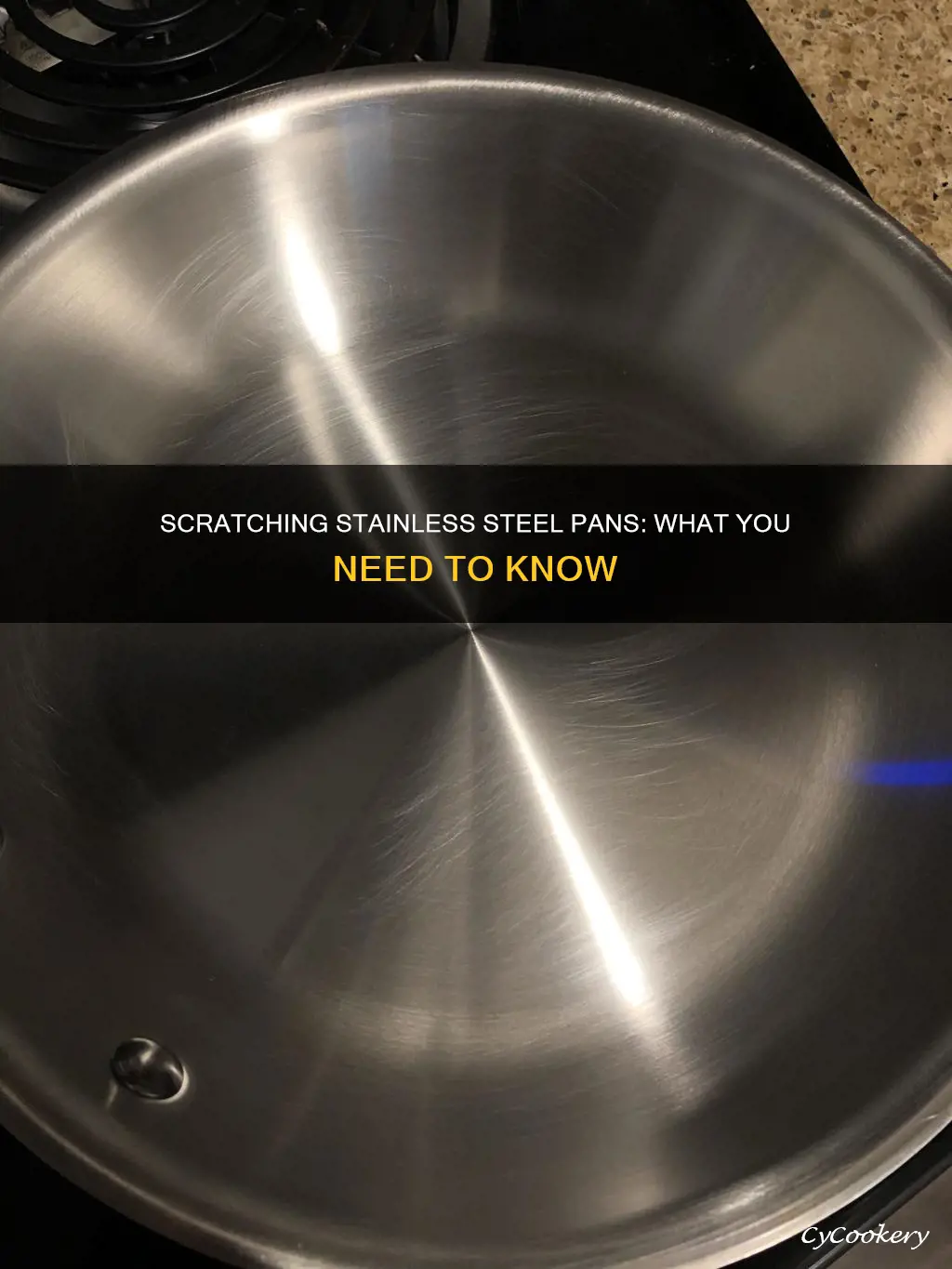 what scratching stainless steel pans