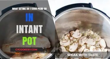Perfect Instant Pot Pork: Ideal Settings for Tender, Juicy Results