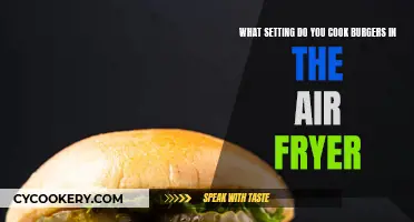 Air Fryer Settings for Perfectly Cooked Burgers