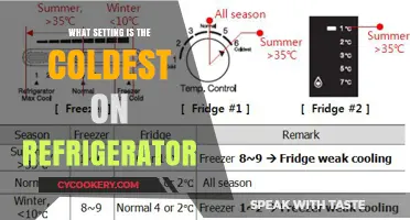 Chill Out: Discovering Your Fridge's Coldest Setting for Freshness