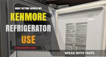 Optimal Kenmore Refrigerator Settings for Freshness and Energy Efficiency