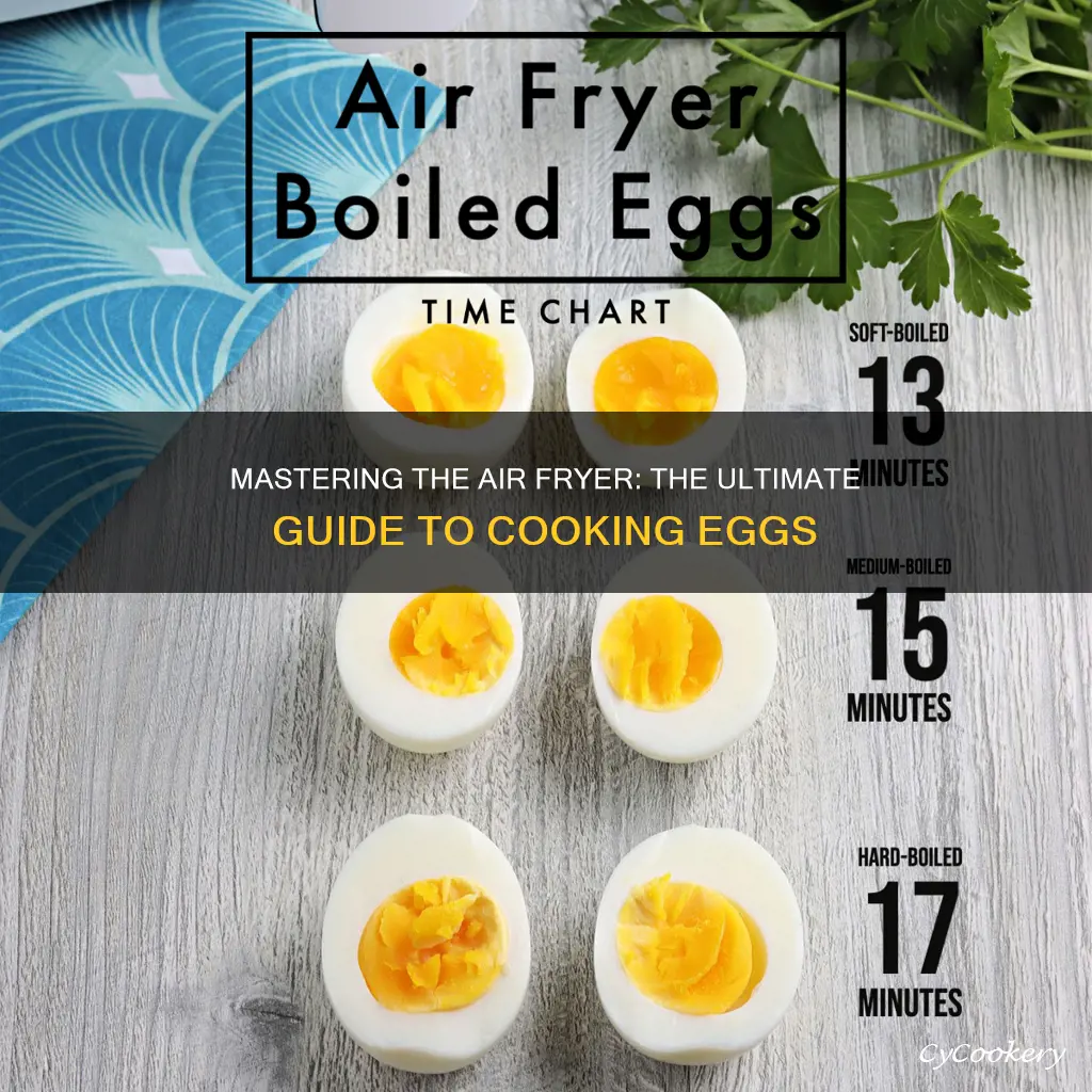 what setting to cook eggs in air fryer