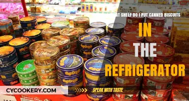 Where to Store Canned Biscuits: Refrigerator Shelf Guide for Freshness