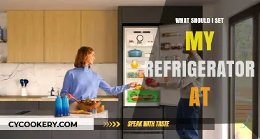Optimal Fridge Temperature: What Should I Set My Refrigerator At?