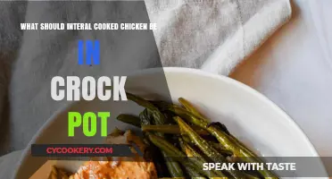 Perfect Crock Pot Chicken: Ideal Internal Temperature Guide