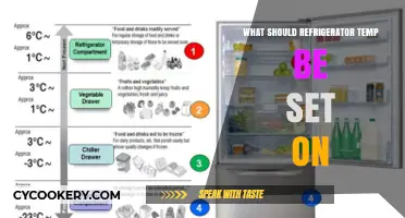 Optimal Refrigerator Temperature Settings for Freshness and Food Safety