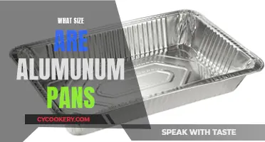 Aluminum Pans: What's the Standard Size?