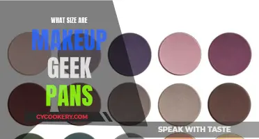 Makeup Geek Pan Sizes Revealed