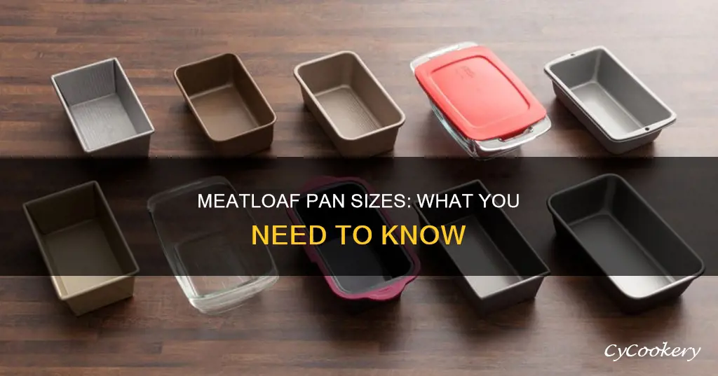 what size are meatloaf pans