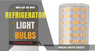 Standard Refrigerator Light Bulb Sizes: A Quick Guide to Compatibility