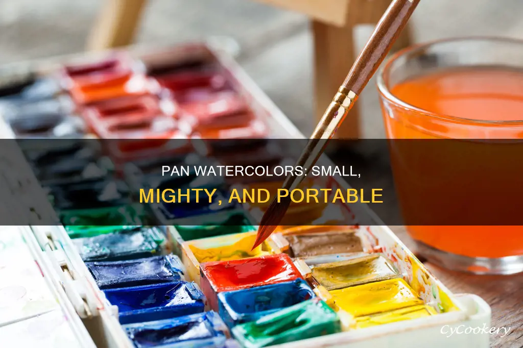 what size are pan watercolors