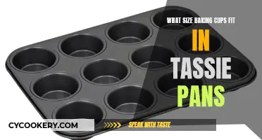 Tassie Pans: Baking Cup Size