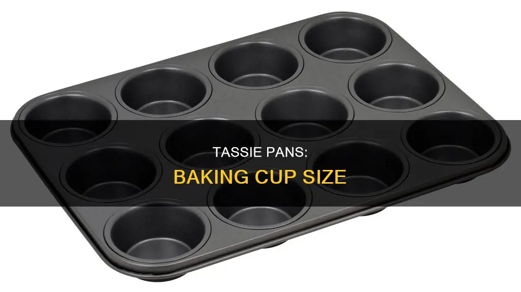 what size baking cups fit in tassie pans