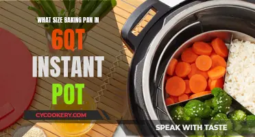 Instant Pot Baking: Pan Size Matters