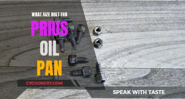 The Right Bolt: Securing Your Prius Oil Pan