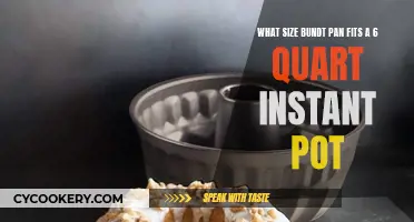 Bundt Pan Size for 6-Quart Instant Pot