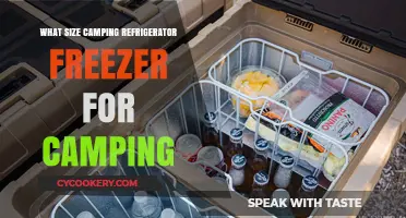 Choosing the Perfect Camping Refrigerator Freezer Size for Outdoor Adventures