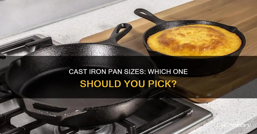 what size cast iron pan should I get