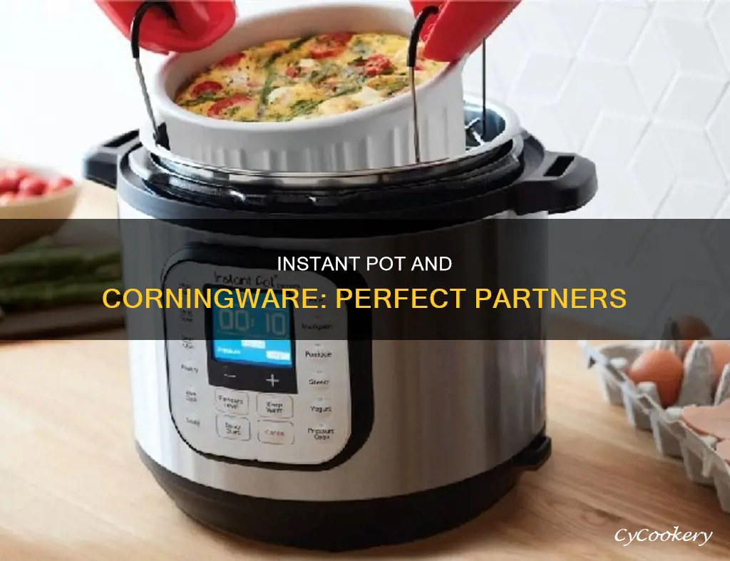 what size corningware round pan fits 6 quart instant pot