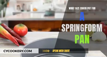 Springform Pan: Best Crock-Pot Size?