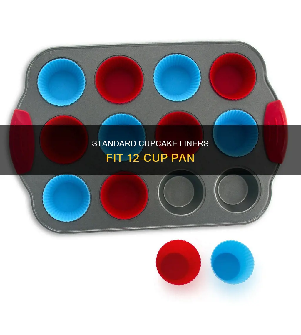 what size cupcake liner fits 12 cup.pan