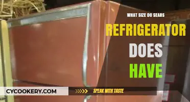 Sears Refrigerators: Exploring Available Sizes for Your Kitchen Needs